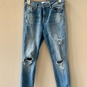 Highway Jeans Distressed Skinny Jean